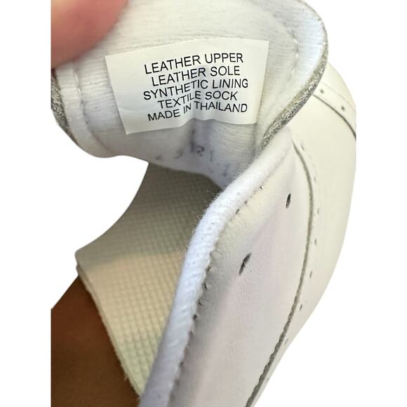 Bloch Womens Tap Shoe Jason Samuels Smith White Natural Sole Dance S0313L Size 5 - Picture 6 of 16